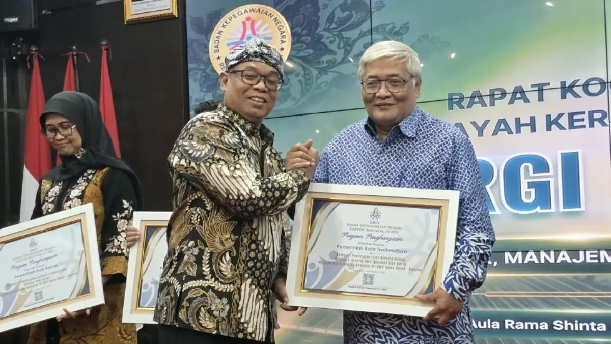 Buktikan Kualitas Pengelolaan ASN, Pemkot Tasikmalaya Raih Juara Umum dan Borong Penghargaan BKN Penghargaan BKPSDM Pemkot Tasikmalaya