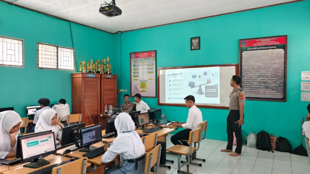 Polres Pangandaran, Edukasi Siswa pelajar, Teknologi AI