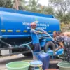 Bantuan Air bersih, Tagana Pangandaran