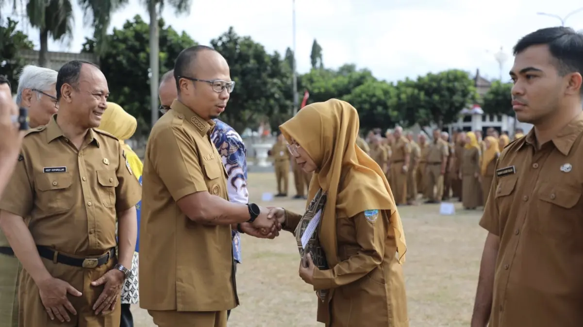 31 ASN Pemerintah Kota Tasikmalaya Naik Pangkat, 29 Pensiun Kenaikan Pangkat ASN Pemkot Tasikmalaya