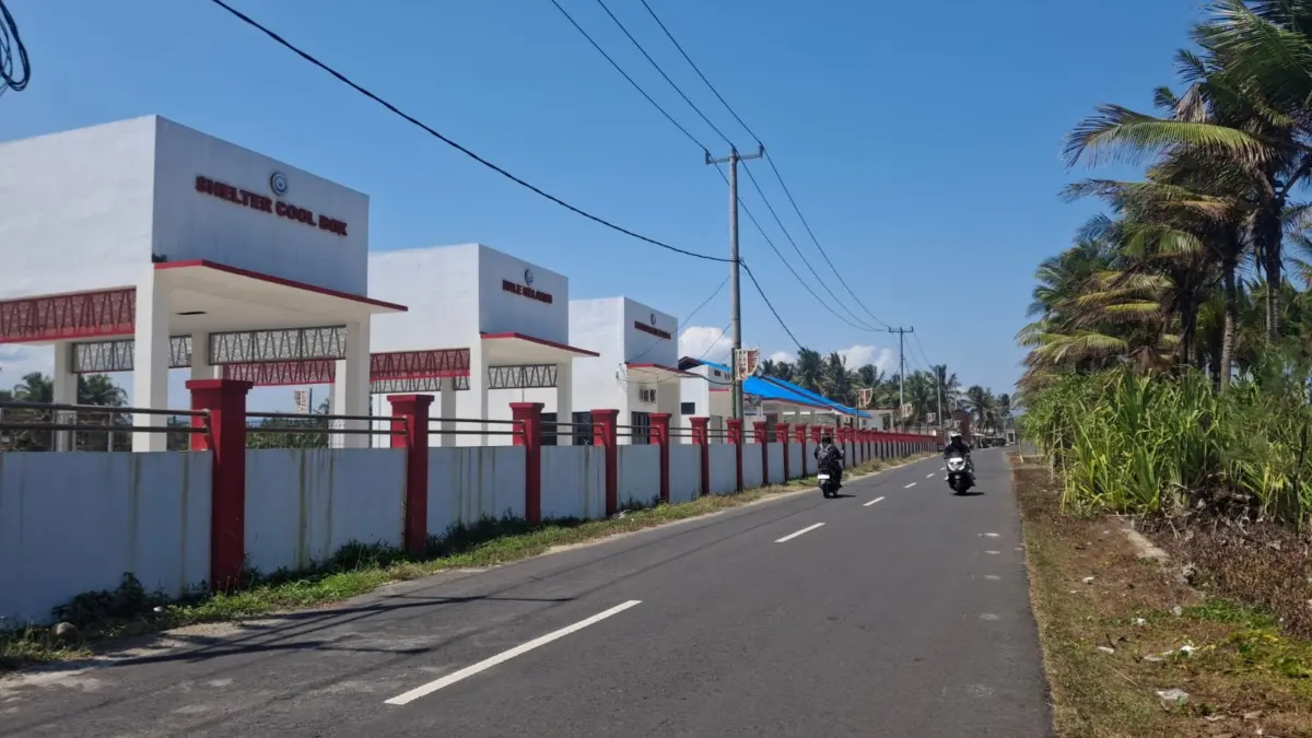 Belum Beroperasi, Proyek KNMP Karangjaladri Pangandaran Menggantung Tanpa Kejelasan Knmp desa kalangjaladri pangandaran