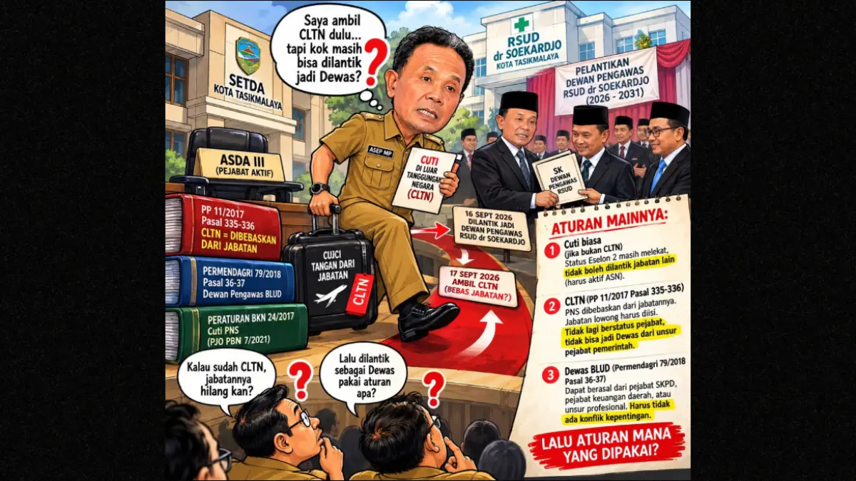 Cuti pejabat kota tasikmalaya