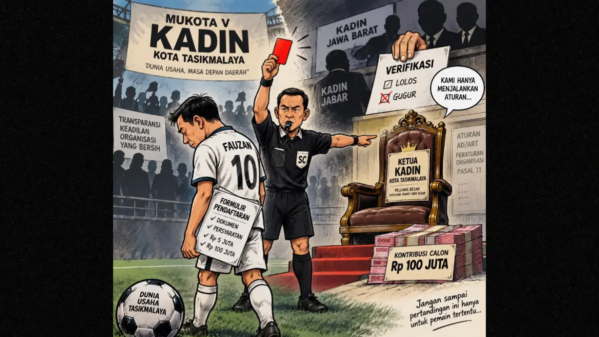 Kadin, Kursi Rp100 Juta dan Kartu Merah! Kadin kota tasikmalaya