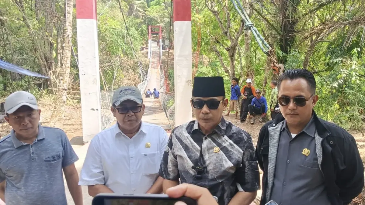 Jembatan pongpet, dprd pangandaran