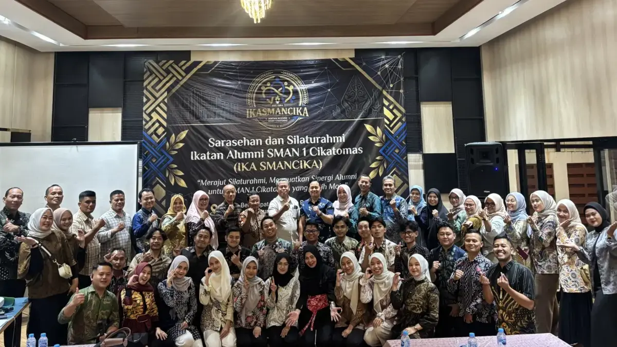 Alumni SMAN 1 Cikatomas Tasikmalaya Berkumpul, Percayakan Ajang Ramdani Memimpin IKA SMANCIKA Alumni sman 1 cikatomas, ika smancika