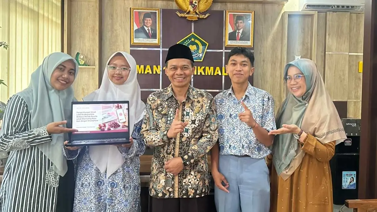 MAN 1 Tasikmalaya Raih Juara 3 Nasional OMI Riset MAN 1 Tasikmalaya OMI 2026