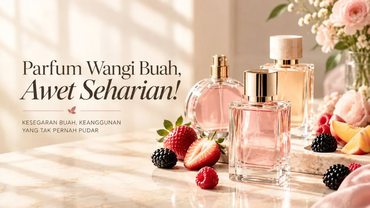 5 Parfum Wangi Buah yang Segar dan Manis, Cocok untuk Aktivitas Seharian! Parfum Wangi Buah