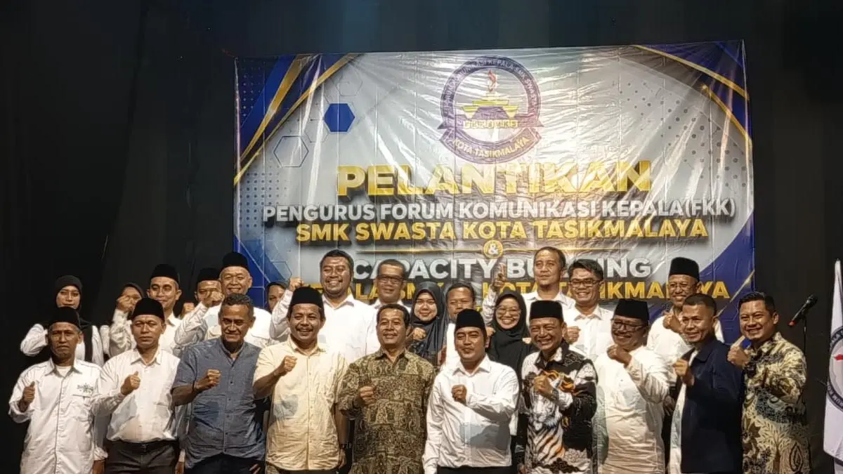 Pengurus FKK SMK Swasta Kota Tasikmalaya dikukuhkan FKK SMK Swasta Kota Tasikmalaya