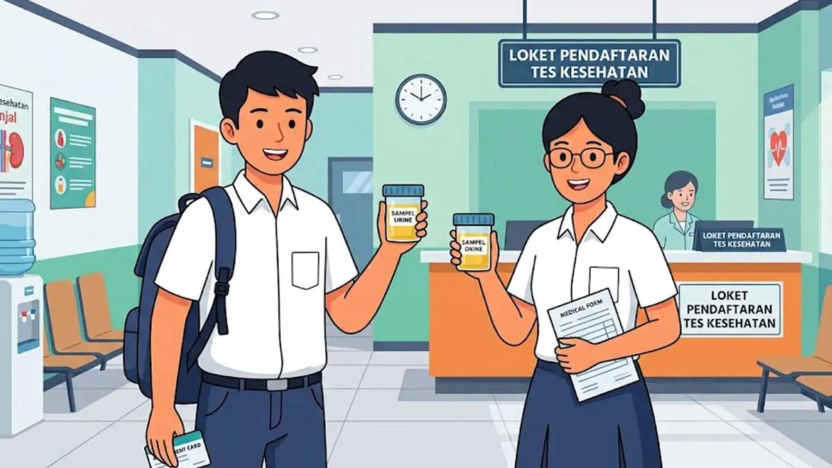 Pemprov Jabar Instruksikan Pelajar SMA-SMK dan SLB Dites Kesehatan dan Urine, Kota Tasikmalaya Mulai Persiapan tes urin siswa sma