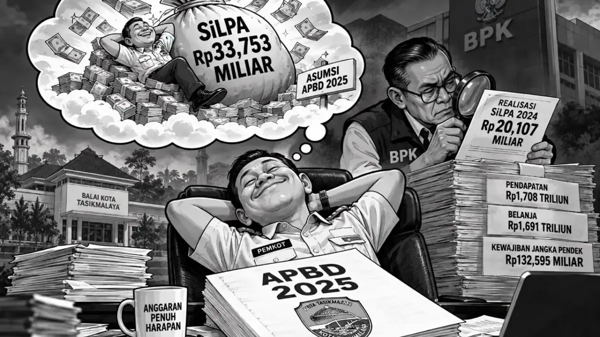 Silpa sisa anggaran kota tasikmalaya