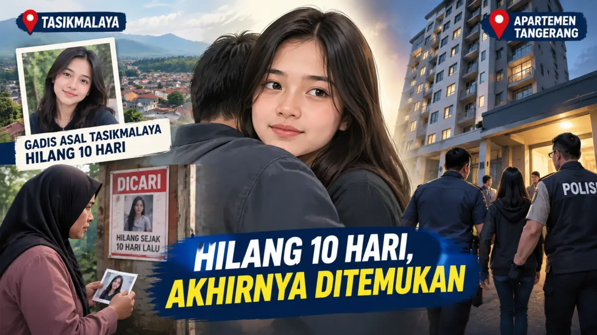 Misteri Hilangnya Gadis Bantarkalong Tasikmalaya Terungkap, Akhirnya Ditemukan di Apartemen PIK 2 Tangerang Gadis bantarkalong tasikmalaya