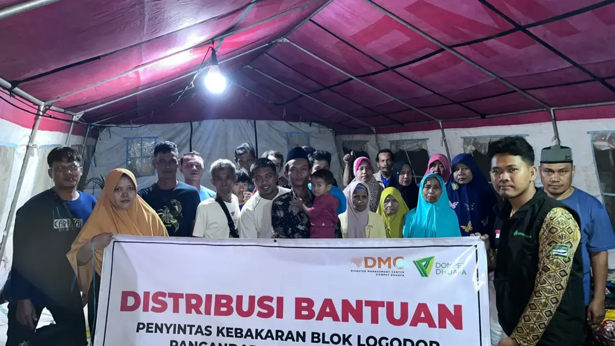 Dompet Dhuafa Salurkan Bantuan untuk 7 Keluarga Korban Kebakaran Legokjawa Pangandaran Bantuan Dompet Dhuafa