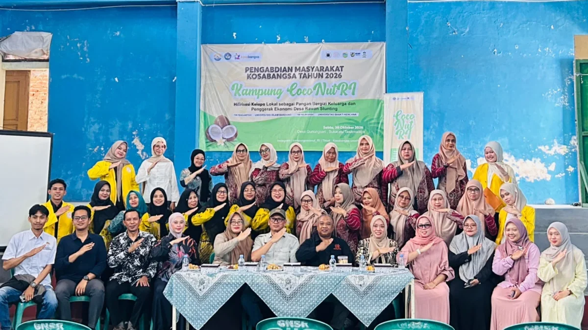 Kampung CocoNut RI! Jurus UBK-Unisba Tingkatkan Nilai Jual Kelapa dan Perkuat Ketahanan Pangan Keluarga Program Kampung CocoNut