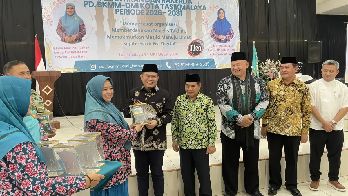 BKMM Kota Tasikmalaya Berkomitmen Perkuat Dampak Masjid, Hadirkan Pengajian di Beranda Media Sosial Warga Pelantikan BKMM DMI Kota Tasikmalaya