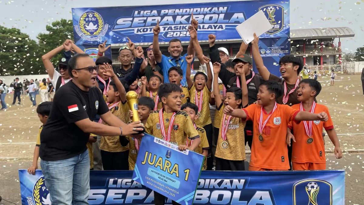 SDN Galunggung Borong Trofi Juara 1 Kompetisi LPS Kota Tasikmalaya 2026 Juara lps Kota Tasikmalaya 2026 Stadion Wiradadaha