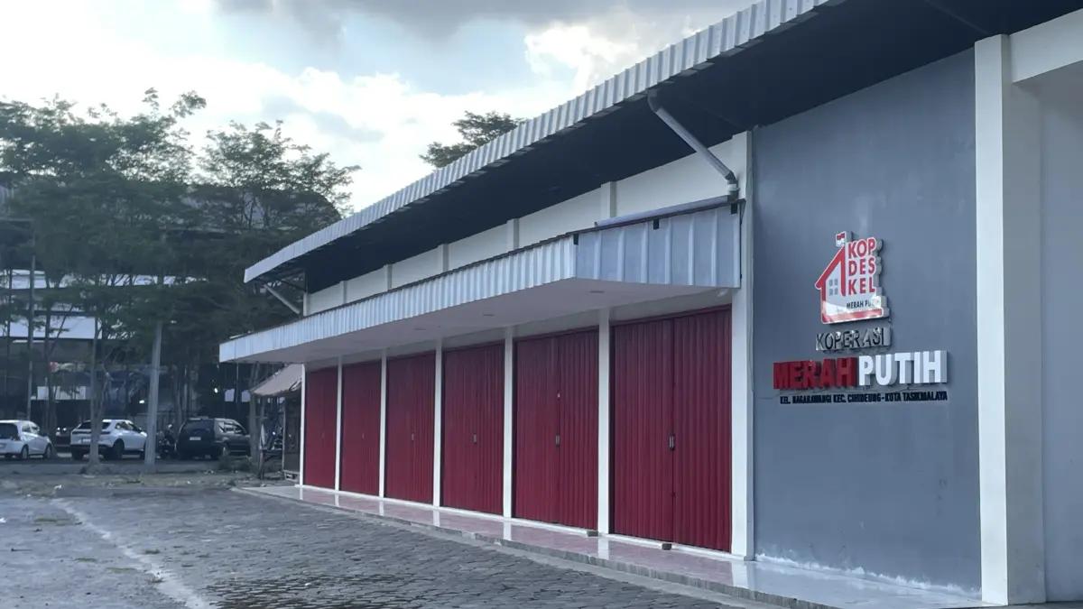 Koperasi Merah Putih Masih Mogok, Ada 15 Gerai di Kota Tasikmalaya Koperasi merah putih kota tasikmalaya