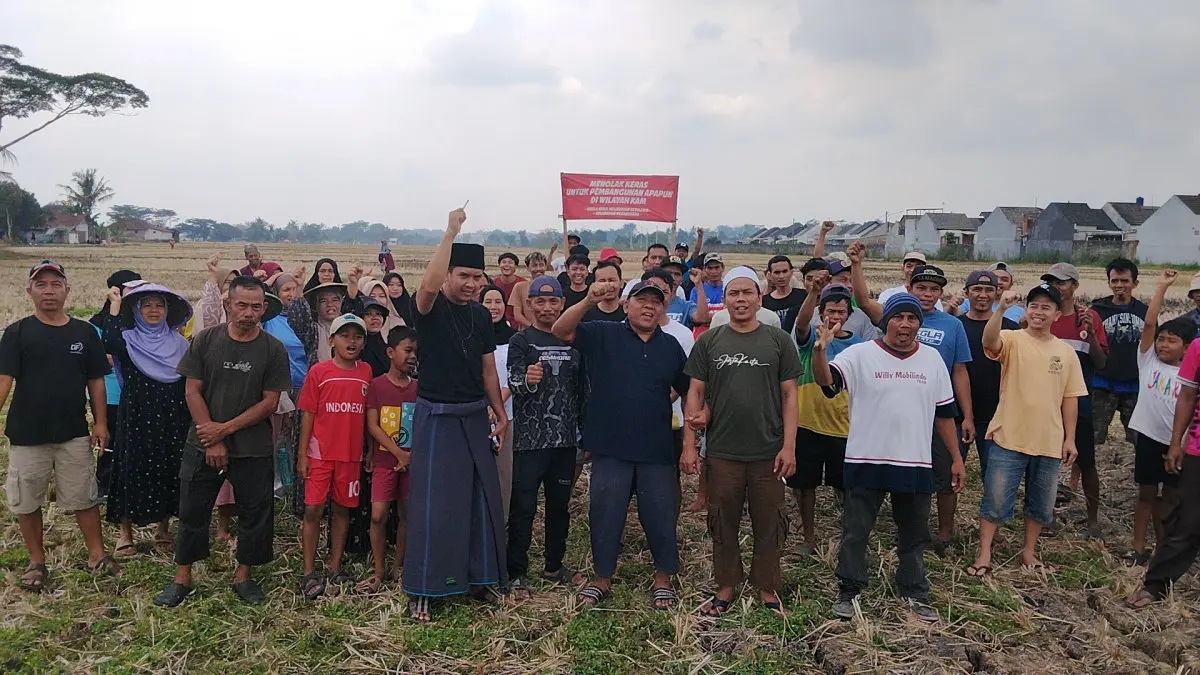 penolakan alih fungsi lahan hijau