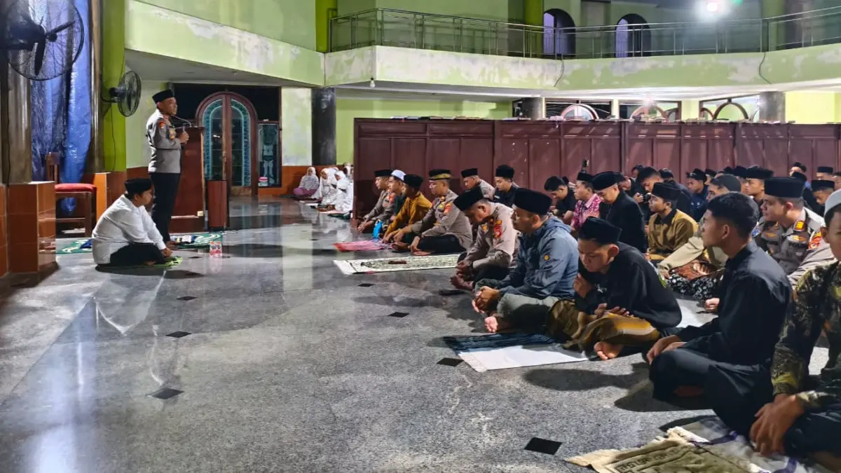Polres Pangandaran Rangkul Santri Jaga Kamtibmas, Knalpot Brong Jadi Sorotan Rangkul Santri Jaga Kamtibmas