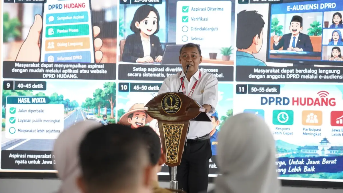 Tak Perlu Datang ke Gedung DPRD, Warga Jabar Kini Bisa Sampaikan Aspirasi Lewat Aplikasi HUDANG Aplikasi Hudang
