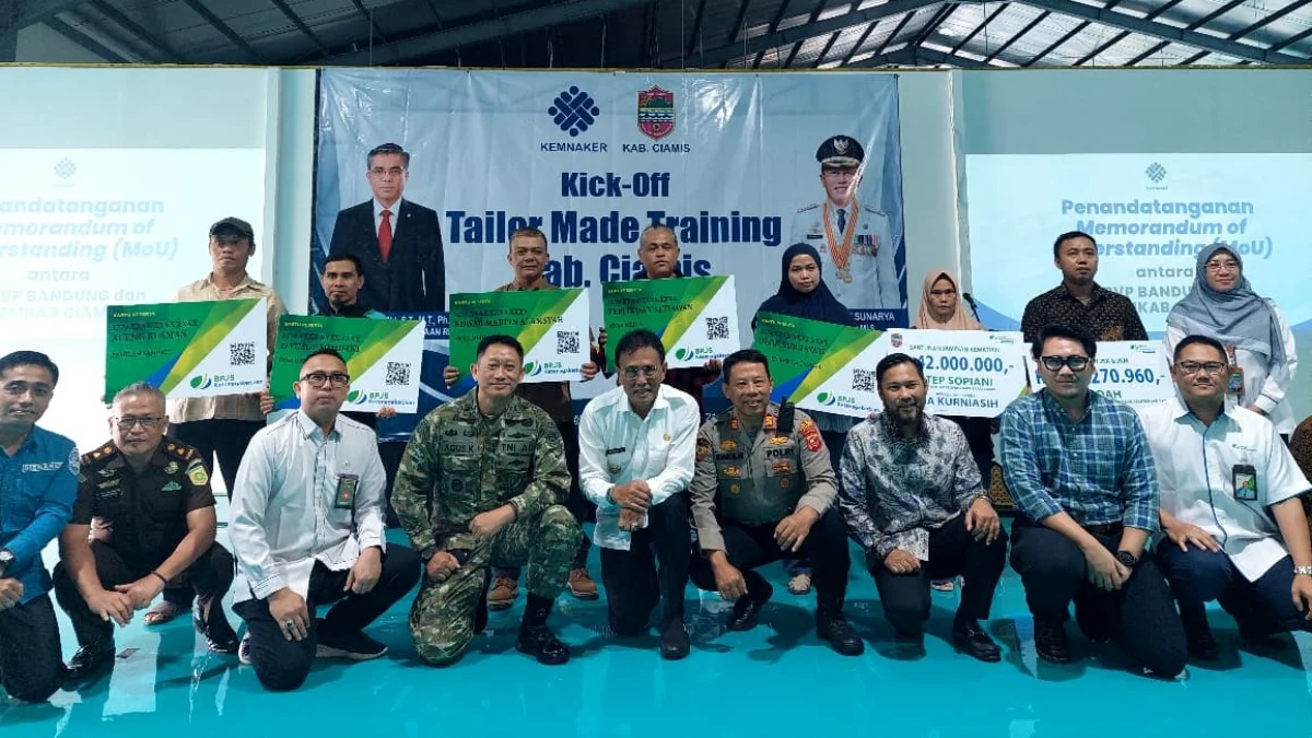 Pemkab Ciamis Gandeng BBPVP Bandung, Peserta Pelatihan Kerja Bakal Dilindungi BPJS Ketenagakerjaan BBPVP Bandung