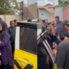 Balita terkunci dalam mobil, damkar kota tasikmalaya