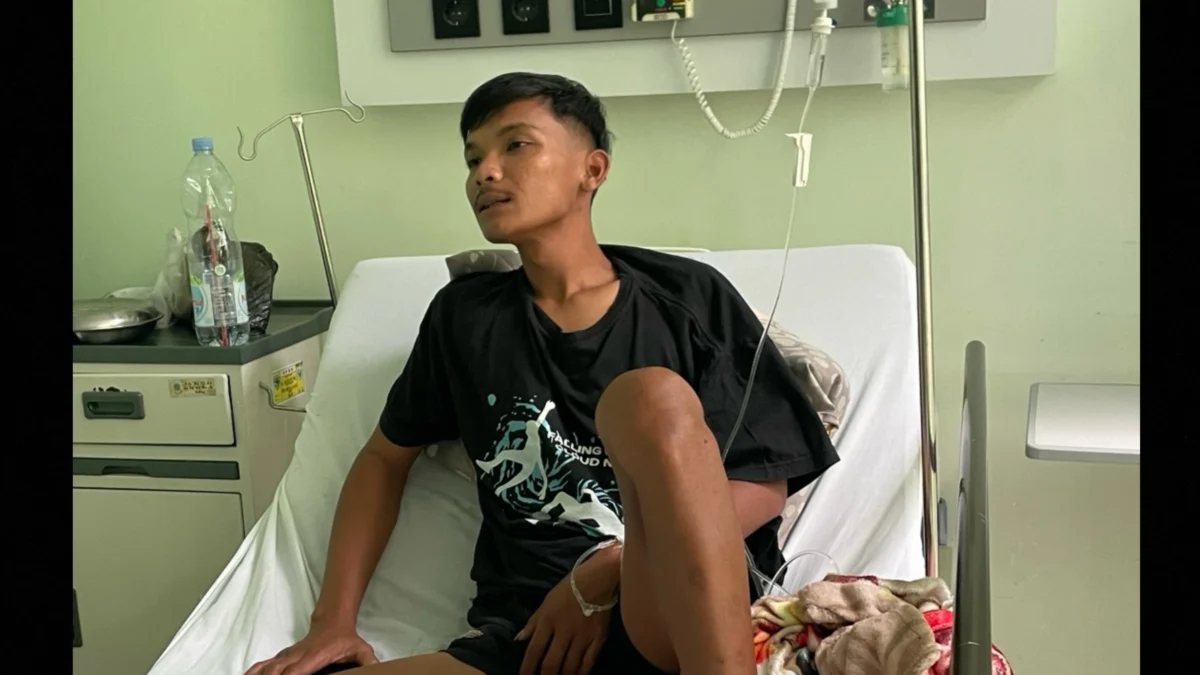 Pemuda Ditusuk Saat Nongkrong di Bawah Jembatan Jalan Lingkar Utara Tasikmalaya Korban penusukan tasikmalaya