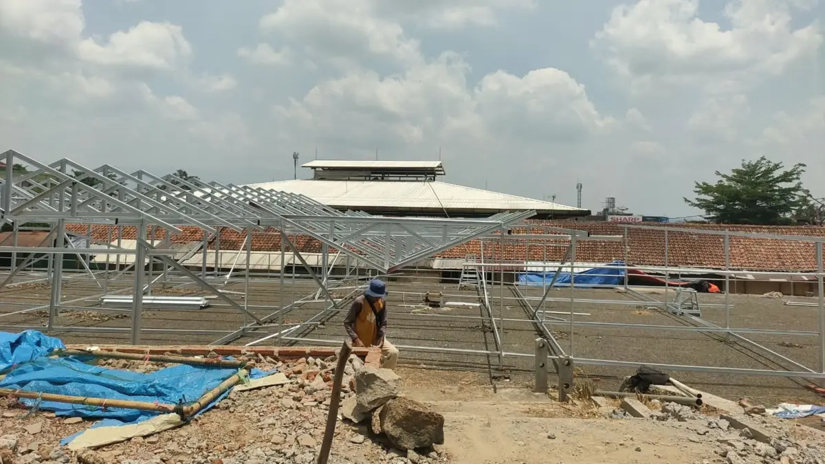 Relokasi pkl pasar manis ciamis