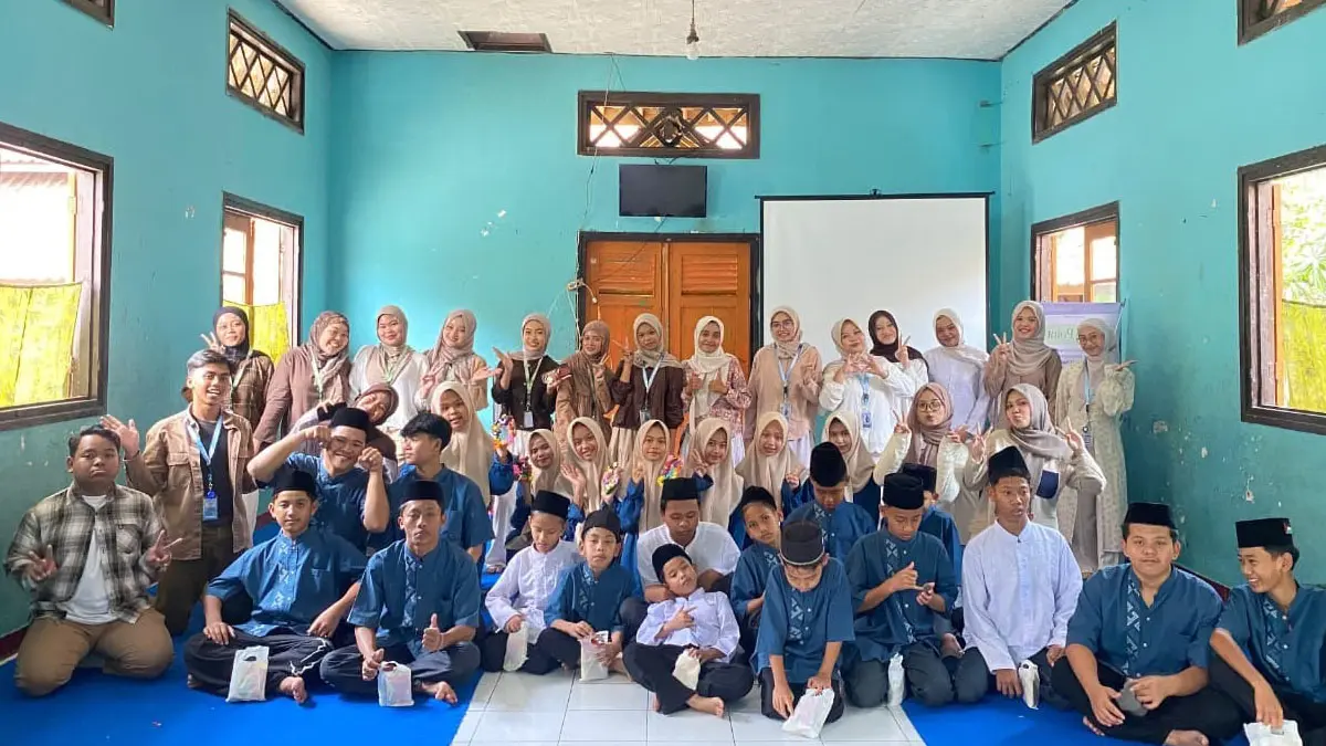 HMJ Ekonomi Syariah Unsil dan Growth Point Ajak Anak Panti Belajar dan Berkreasi HMJ Kindness Vol 3